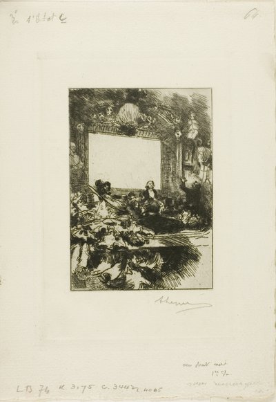Im Chat Noir von Louis Auguste Lepère