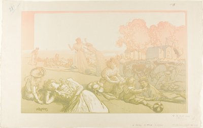 Moderne Bukolik von Louis Auguste Lepère