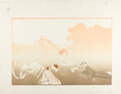 Moderne Bukolik von Louis Auguste Lepère