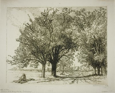 Straße zum Ziegelofen von Louis Auguste Lepère