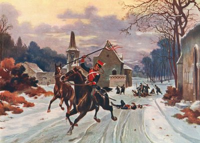Ein Hinterhalt im Deutsch-Französischen Krieg von Louis Baader