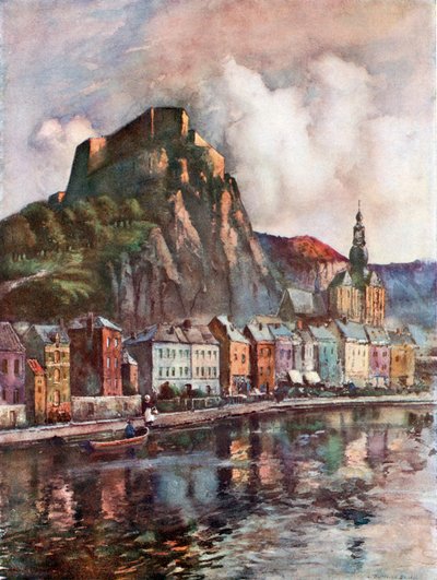 Blick auf Dinant von Louis Burleigh-Bruhl