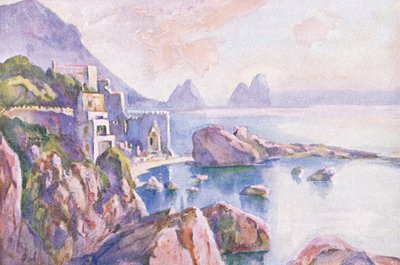 Die Insel Capri, aus Hutchinsons Picturesque Europe, veröffentlicht von Hutchinson & Son, ca. 1930 von Louis Burleigh Bruhl