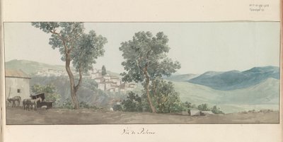 Ansicht von Paternò von Louis Ducros