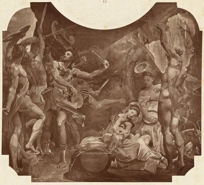 Jupiter und die Korybanten von Louis Emile Durandelle