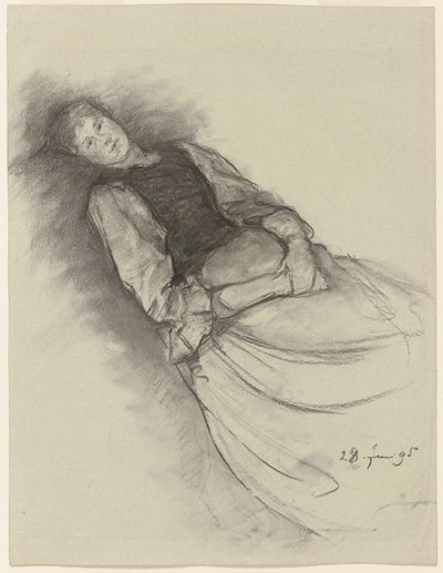 Anna Auer ruht von Louis Eysen