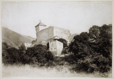 Schloss Churburg bei Schluderns von Louis Eysen
