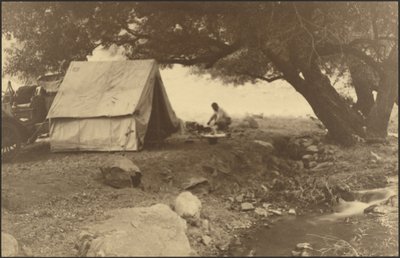 [Camping-Szene] von Louis Fleckenstein
