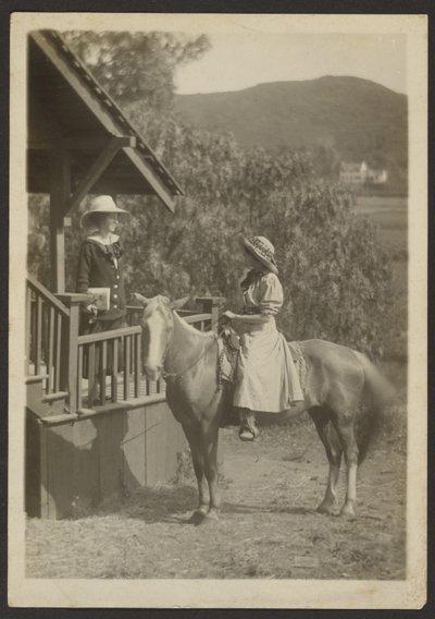 Miss Fleckenstein in der High Sierra von Louis Fleckenstein
