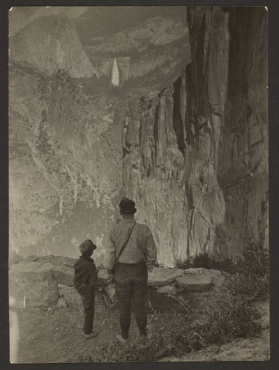 Nevada Falls vom Ledge Trail, Yosemite von Louis Fleckenstein