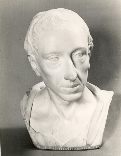 Büste von Alexander Pope von Louis Francois Roubillac