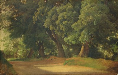 Eichen in Holstein von Louis Gurlitt