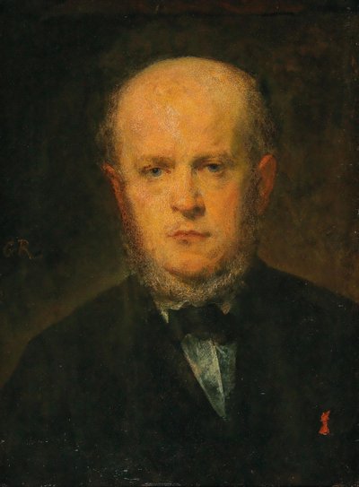 Porträt von Adolph Menzel, 1815-1905, 1867 von Louis Gustave Ricard