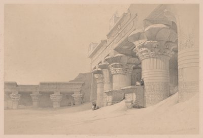 Ägypten und Nubien: Band I - Nr. 10, Edfou von Louis Haghe