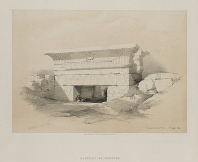 Ägypten und Nubien, Band I: Dendera, 1847 von Louis Haghe