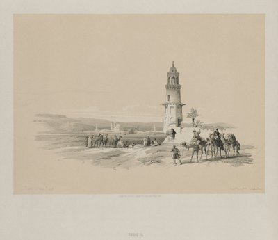 Ägypten und Nubien, Band I: Siout - Oberägypten, 1847 von Louis Haghe