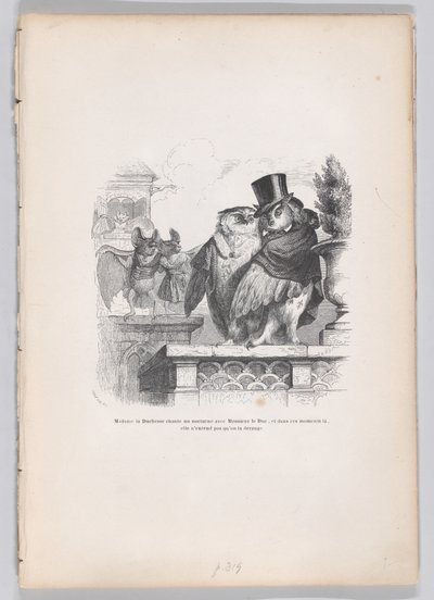 Die Herzogin singt ein Nocturne mit dem Herzog... aus Szenen aus dem Privaten und..., ca. 1837-47 von Louis Henri Brévière