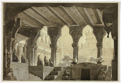 Bühnenbild von Louis Jean Desprez