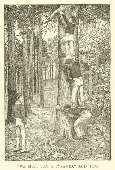 Illustration für Tom Browns Schulzeit von Louis John Rhead