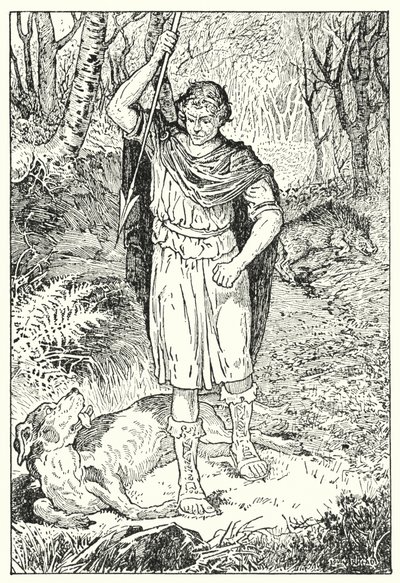 Der alte Hund von Louis John Rhead