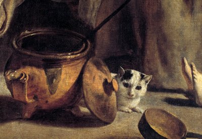 Bauernfamilie im Inneren (Detail) von Louis le Nain