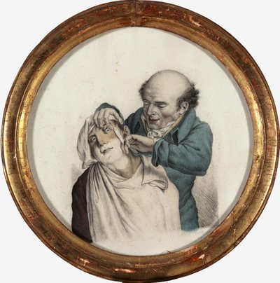 Geschickter Barbier, 1823 von Louis Leopold Boilly