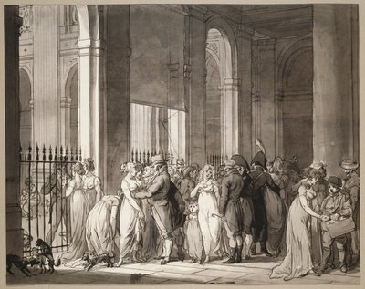 Die Arkaden im Palais-Royal von Louis Leopold Boilly