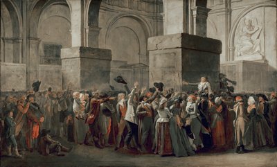Der Triumph von Jean-Paul Marat von Louis Leopold Boilly