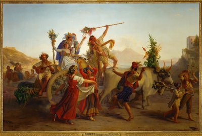 Rückkehr von der Wallfahrt zur Madonna dell Arco, nahe Neapel von Louis Leopold Robert
