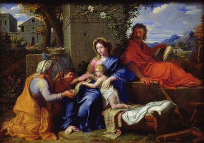 Die Heilige Familie von Louis Licherie de Beuron