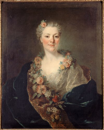 Porträt von Madame Doyen, ca. 1750 von Louis M. Tocque