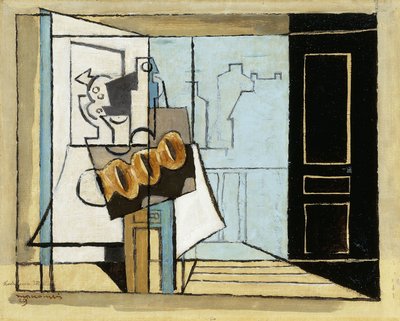 Montag, das offene Fenster, 1929 von Louis Marcoussis
