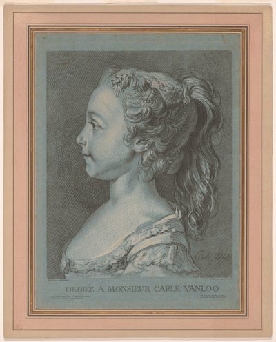 Marie-Rosalie Vanloo von Louis Marin Bonnet