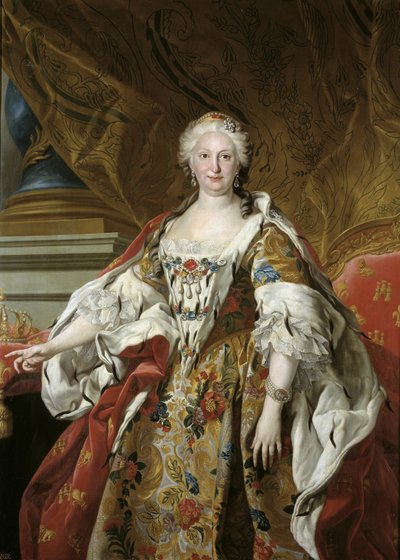 Isabel Farnesio, Königin von Spanien von Louis Michel van Loo