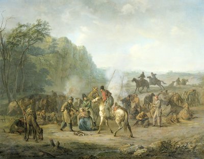 Kosakenbiwak von Louis Moritz