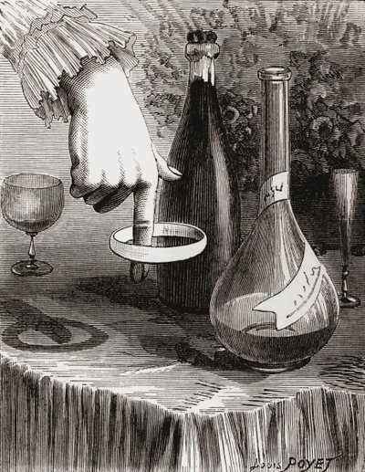 Eine einfache Demonstration der Zentrifugalkraft von Louis Poyet