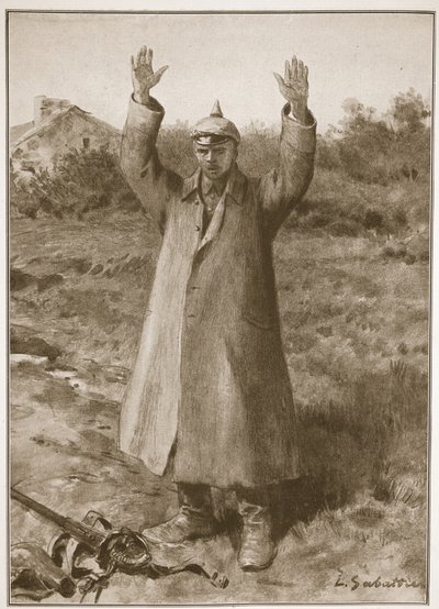 Kamerad.. Pardon! Hände hoch Methode der deutschen Kapitulation von Louis Remy Sabattier