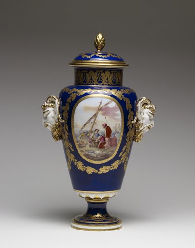 Vase von Louis Simon Boizot
