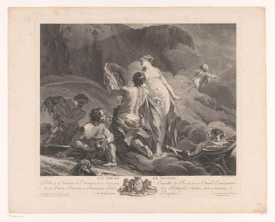 Venus und Vulkan von Louis Simon Lempereur