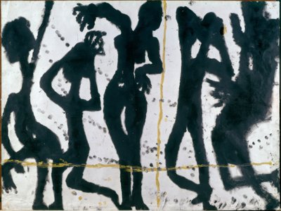 Komposition. Fünf Figuren von Louis Soutter
