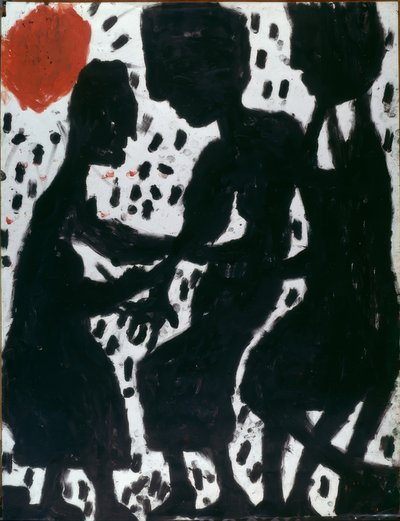 Gute Mädchen in der Dämmerung von Louis Soutter
