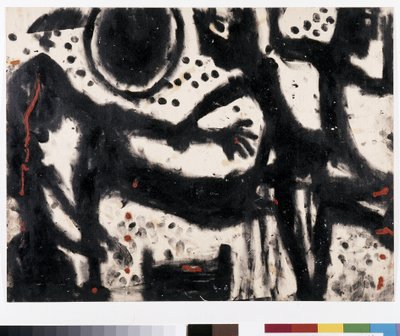 Die tödliche Prellung, 1939 von Louis Soutter