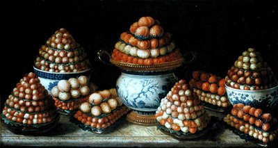 Stillleben mit Erdbeeren von Louis Tessier
