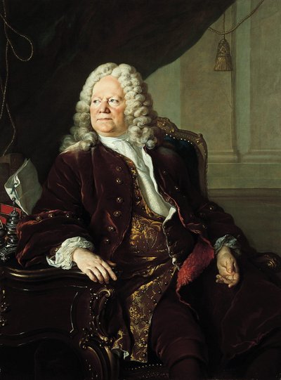 Porträt von Alexis Piron (?) von Louis Tocqué