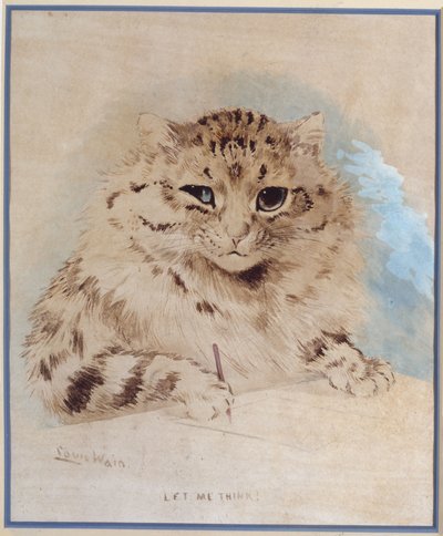 Lass mich nachdenken von Louis Wain