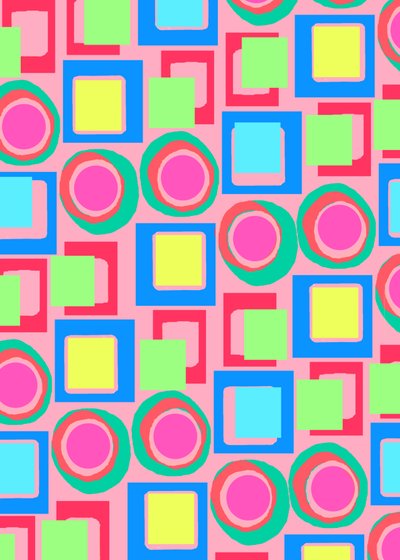 Kreise und Quadrate von Louisa Hereford