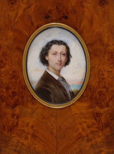 Porträt des Komponisten Franz Liszt 1811-1886, 1836 von Louise Besnard née Vaillant