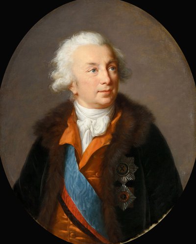 Porträt des Grafen Iwan Iwanowitsch Schuwalow von Elisabeth Louise Vigee Lebrun