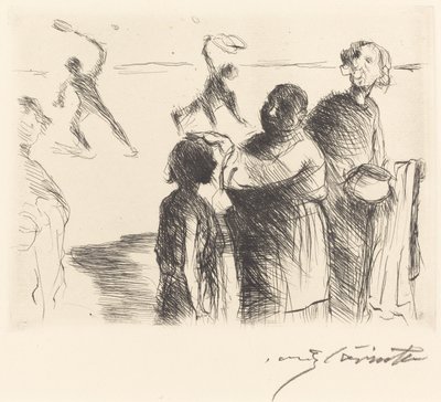 Das Gastmahl des Trimalchio: pl. II von Lovis Corinth
