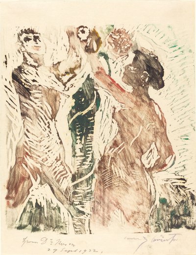 Der Sündenfall, 1919 von Lovis Corinth
